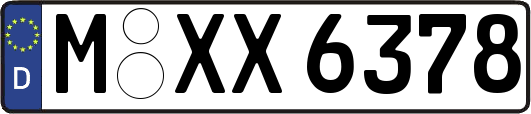 M-XX6378