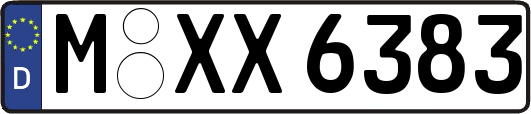 M-XX6383