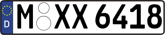 M-XX6418