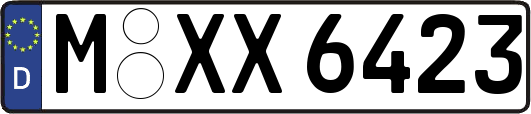 M-XX6423