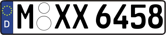 M-XX6458