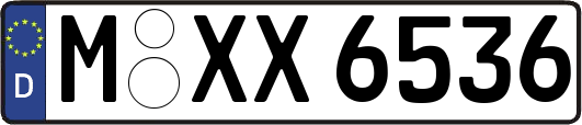M-XX6536