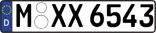 M-XX6543