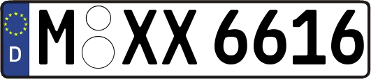M-XX6616