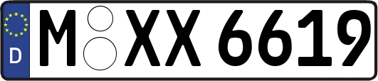 M-XX6619