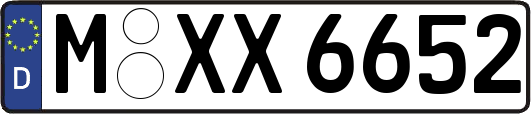 M-XX6652