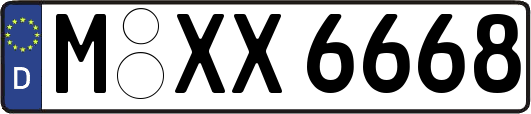 M-XX6668