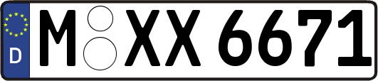 M-XX6671
