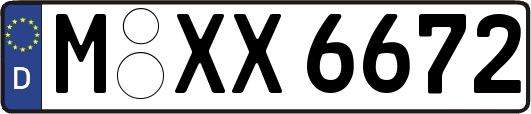 M-XX6672