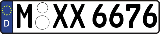 M-XX6676