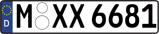 M-XX6681