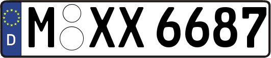 M-XX6687