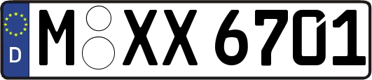 M-XX6701