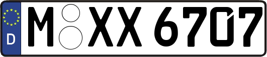 M-XX6707