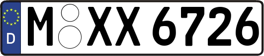 M-XX6726