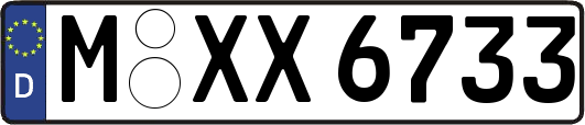 M-XX6733
