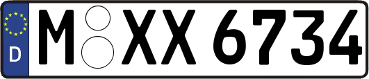 M-XX6734