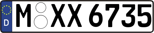 M-XX6735