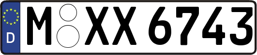 M-XX6743
