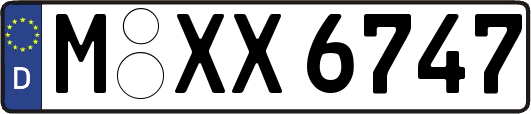 M-XX6747