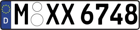 M-XX6748