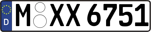 M-XX6751