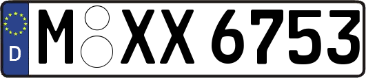 M-XX6753