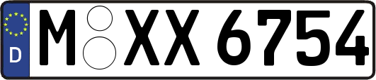 M-XX6754