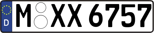 M-XX6757