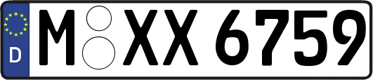 M-XX6759
