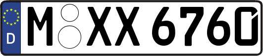M-XX6760