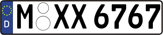 M-XX6767