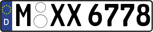 M-XX6778
