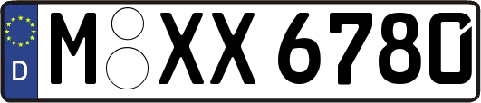M-XX6780