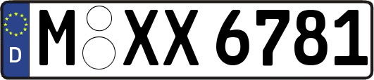 M-XX6781