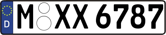 M-XX6787