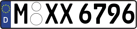 M-XX6796