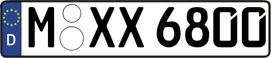 M-XX6800
