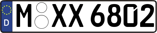 M-XX6802