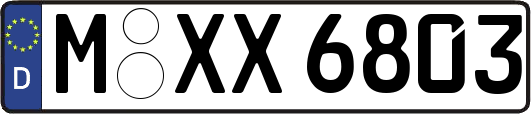 M-XX6803