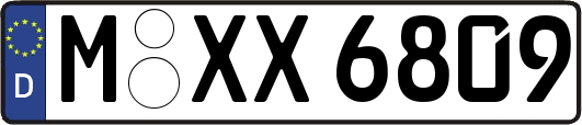 M-XX6809