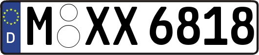 M-XX6818