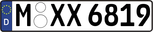 M-XX6819