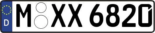 M-XX6820