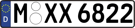 M-XX6822