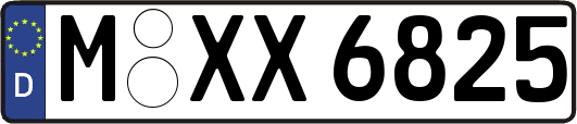 M-XX6825