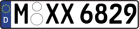 M-XX6829