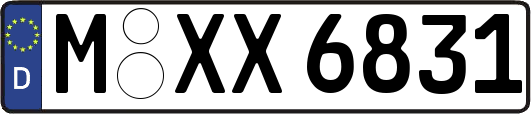 M-XX6831