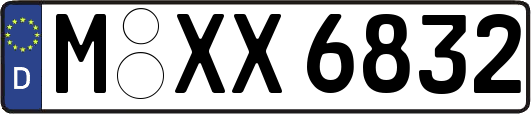 M-XX6832