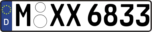 M-XX6833